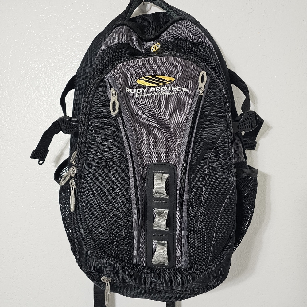 Rudy Project ACT Air Circulation Tech Backpack Black Gray Cycling Triathlon Bag